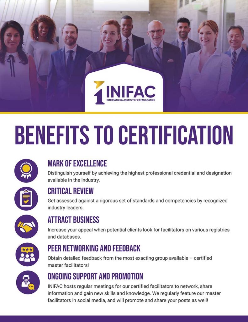 INIFAC Certification Benefits